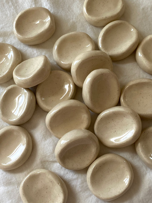 worry stones | cream